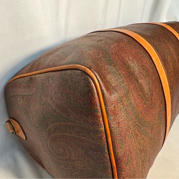 Etro Milano Travel Bag with lock and keys EUC - Picture 7 of 16